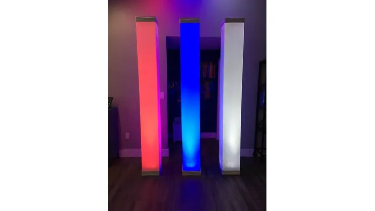 8' Foot Acrylic Columns