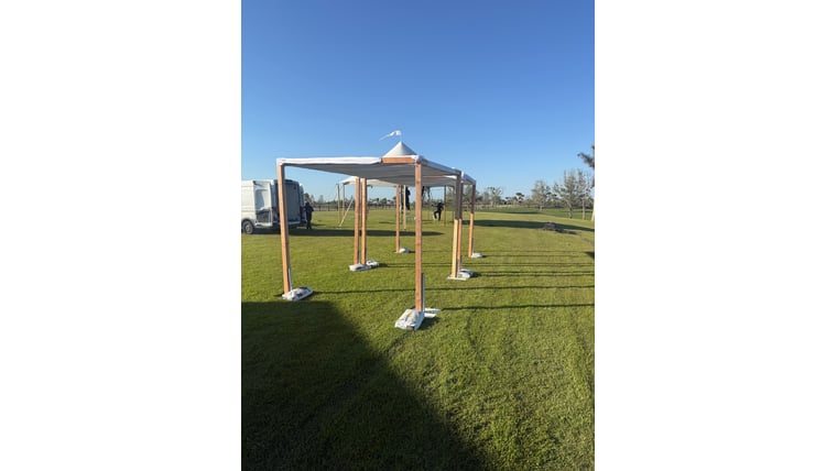 Cabana Wooden 8' x 8'