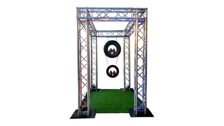 Football Tire Toss