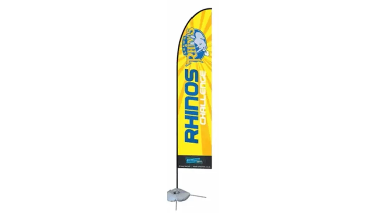 Flutter Flags 14' Custom Branded — alternate view