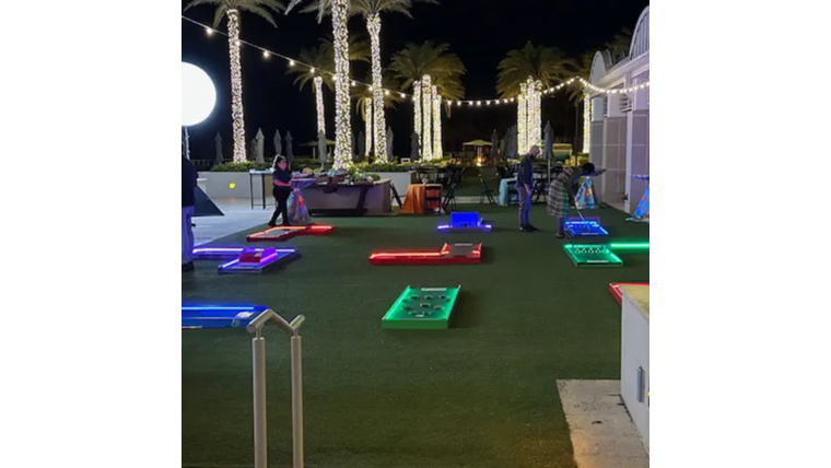 9-Hole Mini-Golf LED